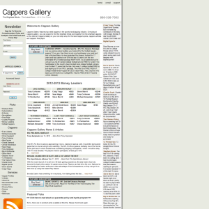 Cappers Gallery Handicapper Website 